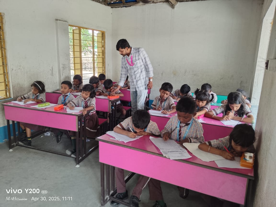 Teachers supervising